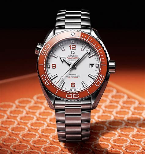 orange omega seamaster|omega orange bezel.